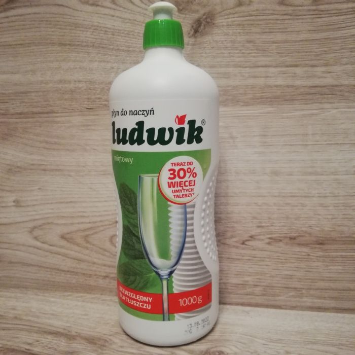 Ludwik засіб для миття посуду М'ята з екстрактом алое 900 мл