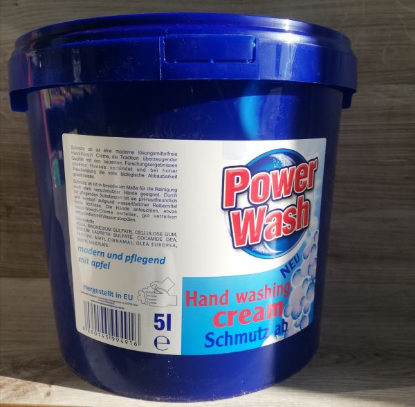 Паста для миття рук Hand washing cream Power Wash 5 л.