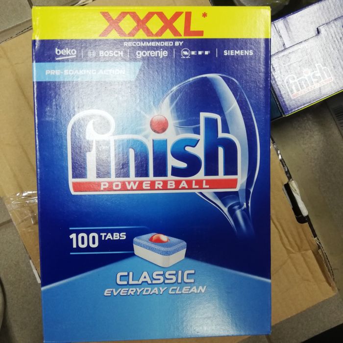 Таблетки для посудомийної машини Finish Classic Mega Pack, 100 шт.
