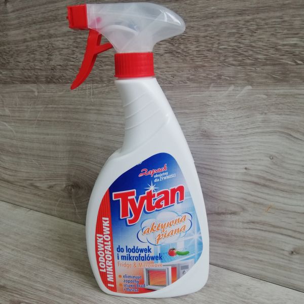 Рідина для чищення холодильників і мікрохвильових залоз Tytan Титан спрей 500ml