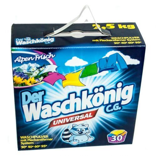 Пральний порошок WASCHKONIG UNIVERSAL Alpen Frisch 2,5 кг 30 прань