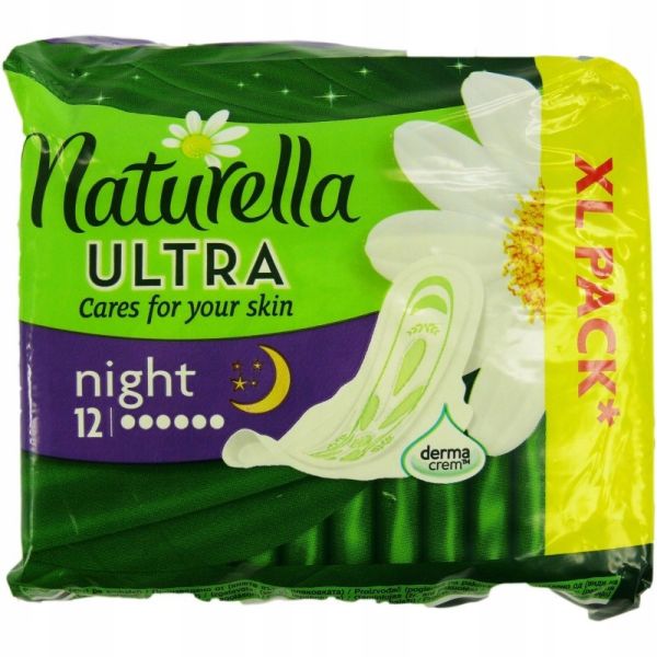 Гігієнічні прокладки Naturella ULTRA 12 шт. НІЧНИЙ НАБІР XL