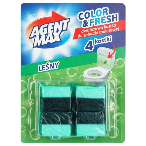 Кубіки в бачок Agent Max Lesny 4шт