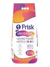 Пральний порошок універсальний Frisk "Universal" 10 кг для бавовняних, лляних, синтетичних тканин Пральний порошок універсальний Frisk "Universal" 10 кг для бавовняних, лляних, синтетичних тканин