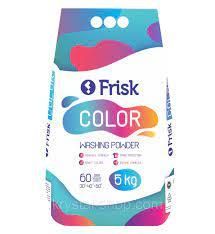 Пральний порошок для кольорових речей Frisk "Color" 5 кг Пральний порошок для кольорових речей Frisk "Color" 5 кг