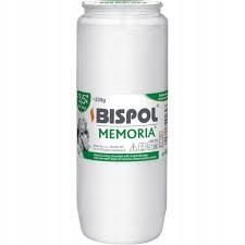 Свічка Bispol 14.5 см Біла 84 рік