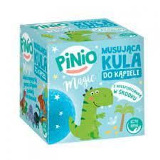 Дитяча шипуча бомбочка для ванни Pinio Magic голуба або рожева із сюрпризом 150 г Дитяча шипуча бомбочка для ванни Pinio Magic голуба або рожева із сюрпризом 150 г