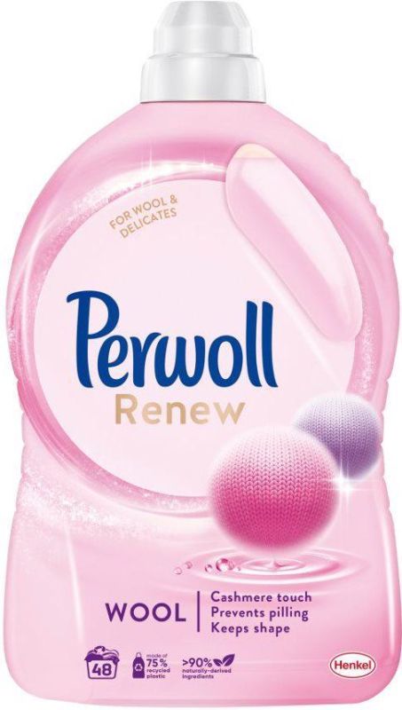 Засіб для делікатного прання Perwoll Advanced Silk and Wool 2.880 л 48 прань