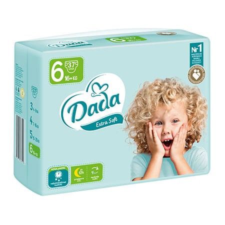 Підгузки Dada Extra Soft 6 (16+Кг) 37 Шт Підгузки Dada Extra Soft 6 (16+Кг) 37 Шт