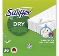 Запасні серветки для підлоги Swiffer Dry 18 шт.