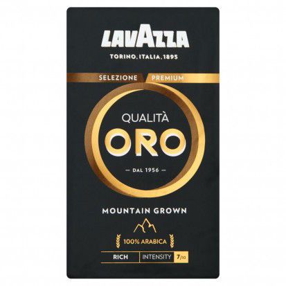 Кава мелена Lavazza Qualita Oro Mountain Grown 250 г, 100% високогірна арабіка Італія