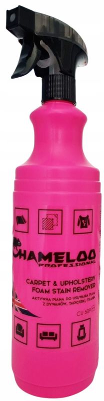 CHAMELOO спрей піна для чищення мягких меблів, килимів Carpet and upholstery cleaner spray 1L