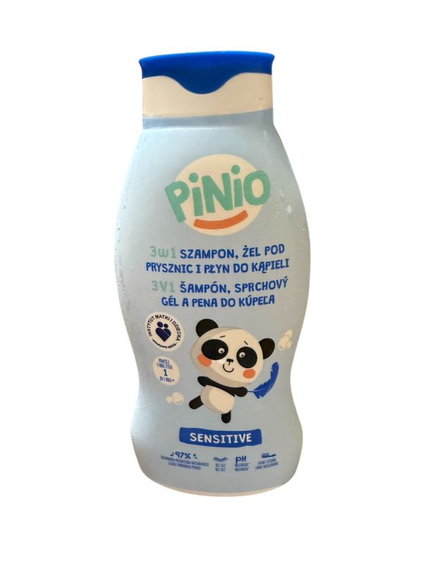 Шампунь дитячий 3в1 чутлива шкіра Пініо Pinio sensitiwe 3w1 500ml Шампунь дитячий 3в1 чутлива шкіра Пініо Pinio sensitiwe 3w1 500ml