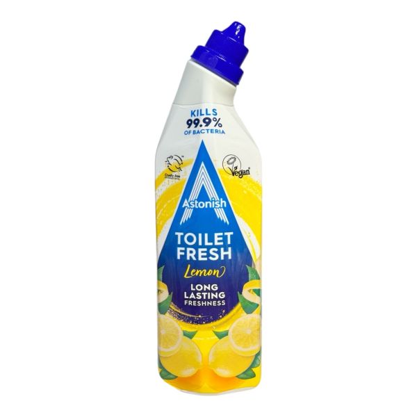 Засіб для чищення унітазу Astonish Лимон  750 мл Засіб для чищення унітазу Astonish Лимон  750 мл