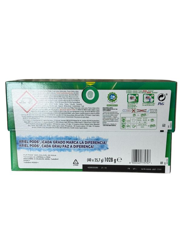 Ariel капсули Extra poder з плямовивідником 4в1 40шт