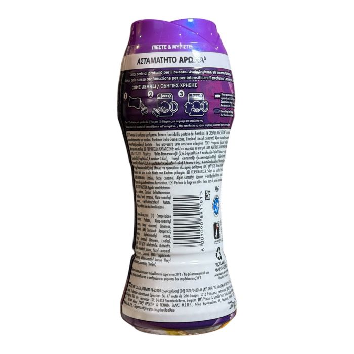 Парфумований кондиціонер для білизни в гранулах Lenor Ametista 210 g