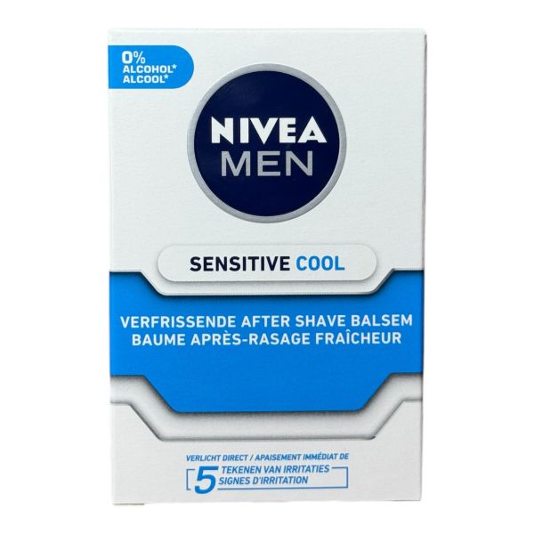 NIVEA MEN sensetive cool бальзам після гоління для чутливої шкіри з охолодженням 100мл NIVEA MEN sensetive cool бальзам після гоління для чутливої шкіри з охолодженням 100мл