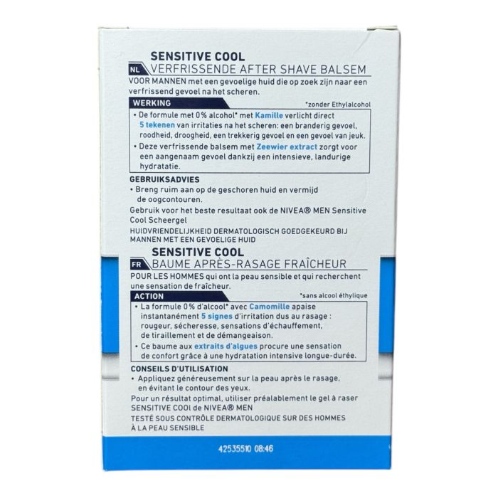 NIVEA MEN sensetive cool бальзам після гоління для чутливої шкіри з охолодженням 100мл
