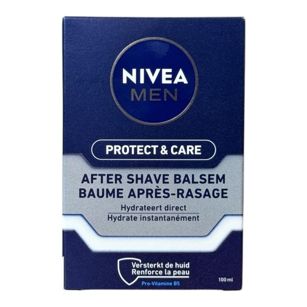NIVEA MEN PROTECT&CARE бальзам після гоління зволожуючий 100мл NIVEA MEN PROTECT&CARE бальзам після гоління зволожуючий 100мл