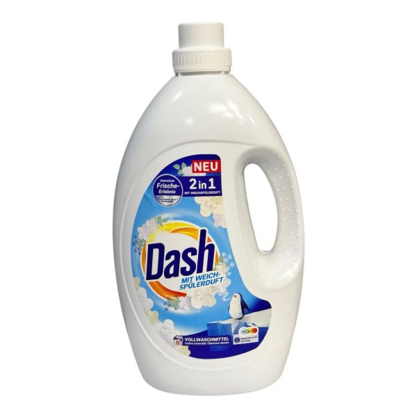 Універсальний гель для прання Dash VollWaschmittel 2 in 1, 80 WA - 3,6 L Універсальний гель для прання Dash VollWaschmittel 2 in 1, 80 WA - 3,6 L