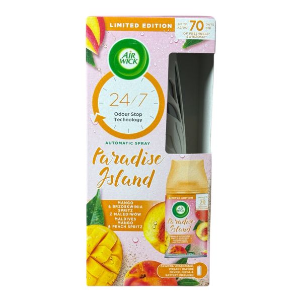 Автоматичний аерозольний освіжувач повітря Air Wick Freshmatic Тропічні фантазії 250 ml