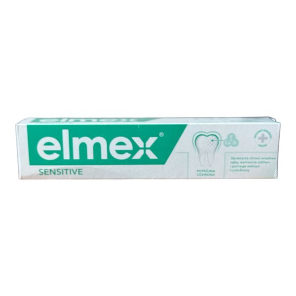 Зубна паста Elmex sensitive 75ml для чутливих зубів з амінофторидом