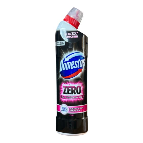 Засіб для видалення вапняного нальоту Domestos ZERO Пінк, 750 мл Засіб для видалення вапняного нальоту Domestos ZERO Пінк, 750 мл