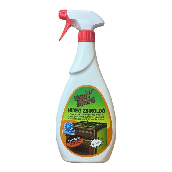 Засіб для видалення жиру Well Done спрей, 650 мл.