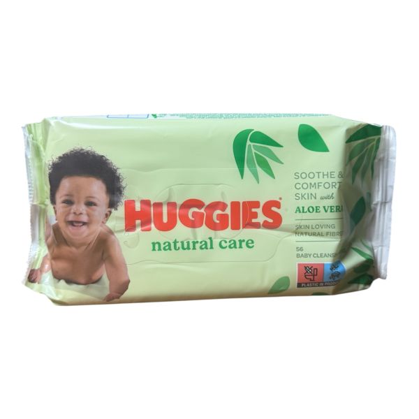 ДИТЯЧІ ВОЛОГІ СЕРВЕТКИ HUGGIES natural care56 ШТ ДИТЯЧІ ВОЛОГІ СЕРВЕТКИ HUGGIES natural care56 ШТ