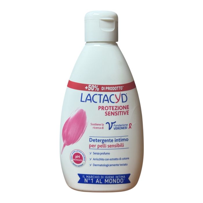 Антибактеріальний гель для інтимної гігієни Lactacyd Protezione sensitive 300ml