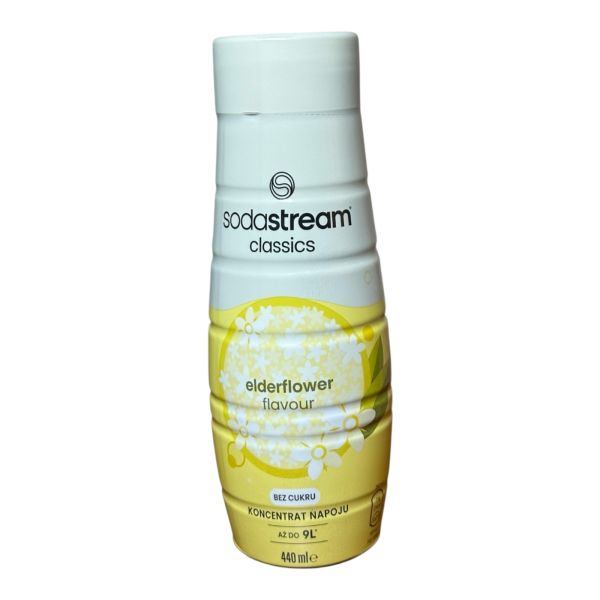 Сироп sodastream classics  elderflower flavour без цукру 440 ml