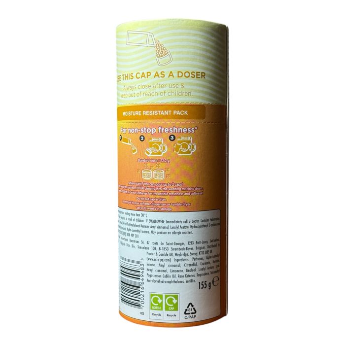 Парфумовані кондиціонер гранули Lenor gold orchid 155 грам