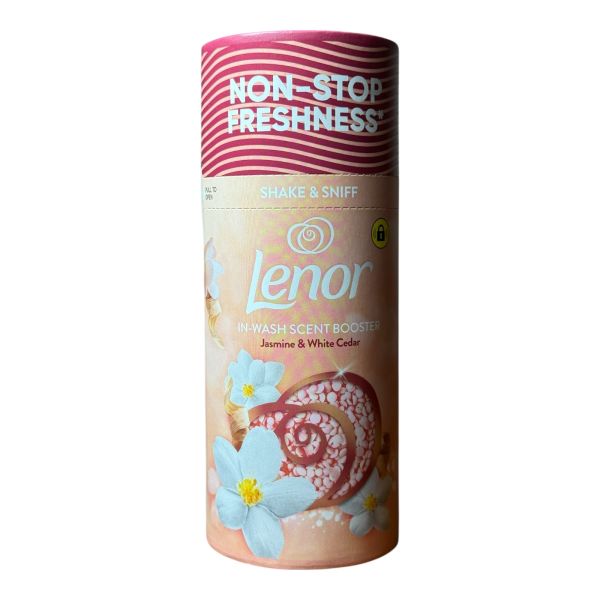 Парфумовані кондиціонер гранули Lenor Jasmine & White cedar 155 грам