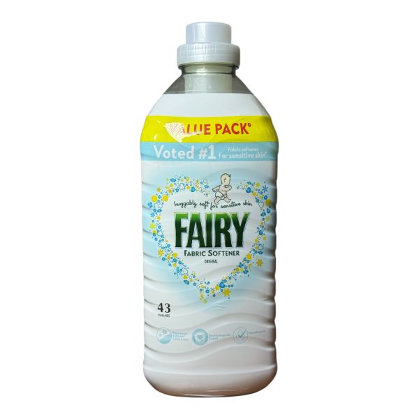 Рідкий ополіскувач/кондиціонер для білизни Fairy Fabric Conditioner/Softener 43 прання 1.413l