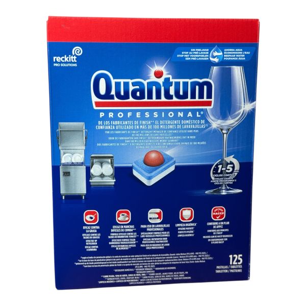 Таблетки для посудомийки Quantum Professional 125 шт.
