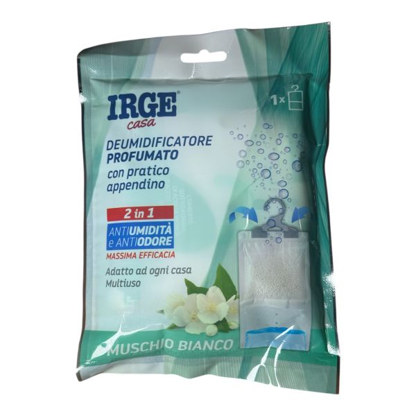 Irge поглинач запаху і вологи з підвіскою Muschio Bianco 500 мл
