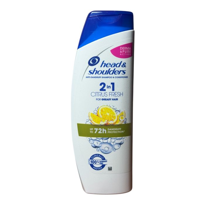 Шампунь + кондиціонер head & shoulders CITRUS FRESH 2in1 ( проти лупи) 400 мл