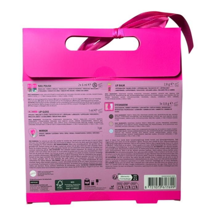 Подарунковий набір дитячий Sence Barbie 6 предметів косметики