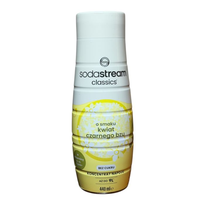 Сироп sodastream o smaku kwiat czarnego bzu без цукру 440 ml