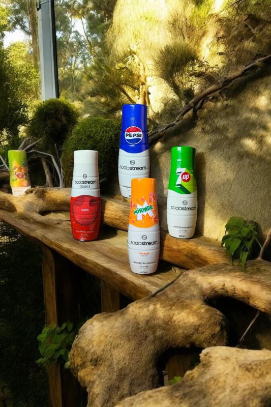 Набір сиропів Sodastream 4 штуки 4x 7up Pepsi Mirinda Cola  440мл