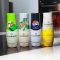 Набір сиропів Sodastream ZERO  4 штуки 4x 7up zero,PEPSI ZERO CUKRU,lemoniada bez cukru,diet mtn DEW 440 ml*4