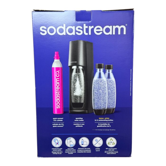 Пристрій SODASTREAM  для газування води + 2 бутилки + 1 циліндр - Terranlv