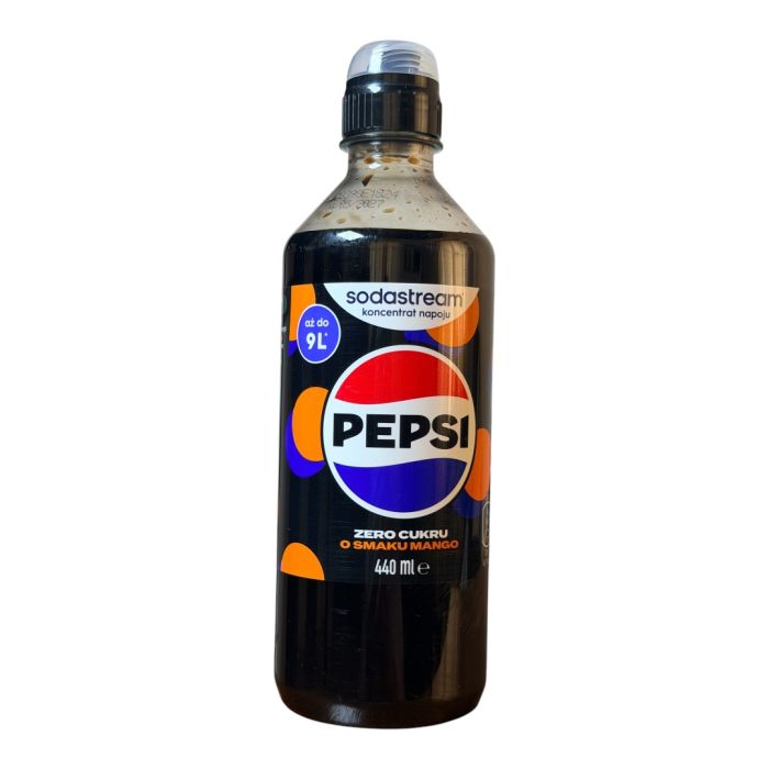  NEW!!Сироп sodasteam PEPSI ZERO CUKRU Mango 440ml