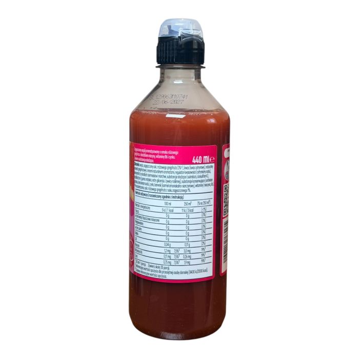 NEW!!!Сироп sodasteam rozowy grejpfrut bez cukru 440ml