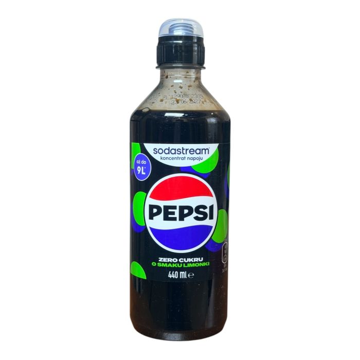 NEW!!!Сироп sodasteam PEPSI ZERO CUKRU lime 440ml
