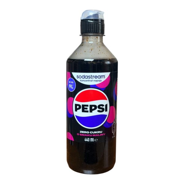 NEW!!!Сироп sodastream PEPSI MALINA без цукру 440 ml