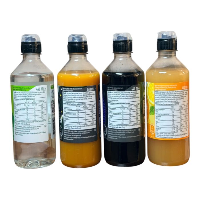 Набір сиропів Sodastream ZERO  4 штуки 4x 7up zero,PEPSI ZERO CUKRU,lemoniada bez cukru,diet mtn DEW 440 ml*4