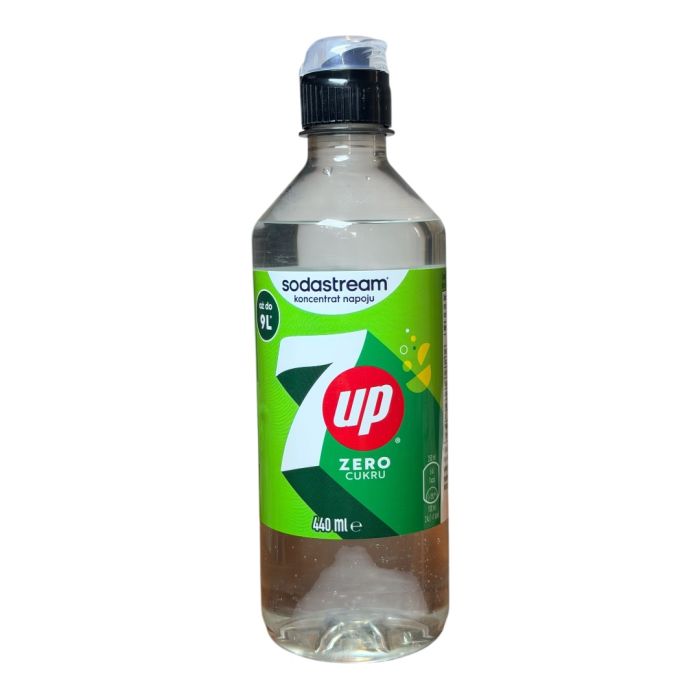 NEW!!!Сироп sodasteam 7up zero cukru 440ml