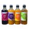 Набір фруктових сиропів Sodastream 4 штуки Malina, marakuja, pomarancza mango, kwiat czarnego bzu 440ml*4