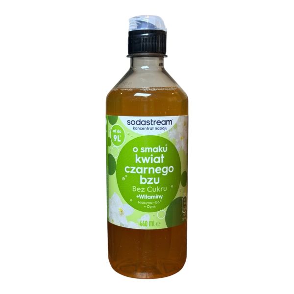 Сироп sodastream o smaku kwiat czarnego bzu без цукру 440 ml